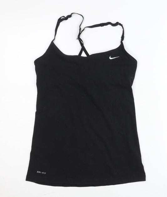 Nike Women’s Black Dri-FIT Camisole Tank Top Medium