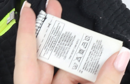 Adidas Boys Black Predator Track Hoodie Jacket 7 Years Full Zip Lightweight