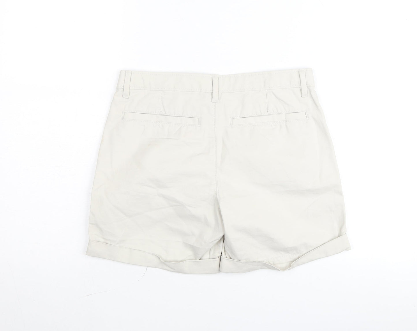 Gap Kids Boys Beige Chino Shorts Size 16 Regular Casual Summer Wear