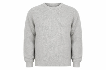 Marks and Spencer Men’s Grey 2XL Regular Knit Crew Neck Jumper