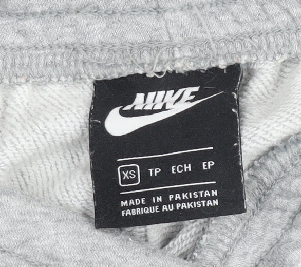 Nike Men's Grey Jogger Sweatpants XS Regular Fit Sportswear