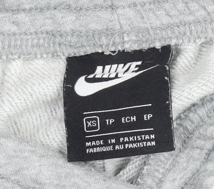 Nike Men's Grey Jogger Sweatpants XS Regular Fit Sportswear