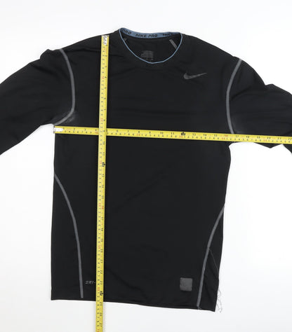 Nike Men's Black Long Sleeve Pro Compression Top Medium
