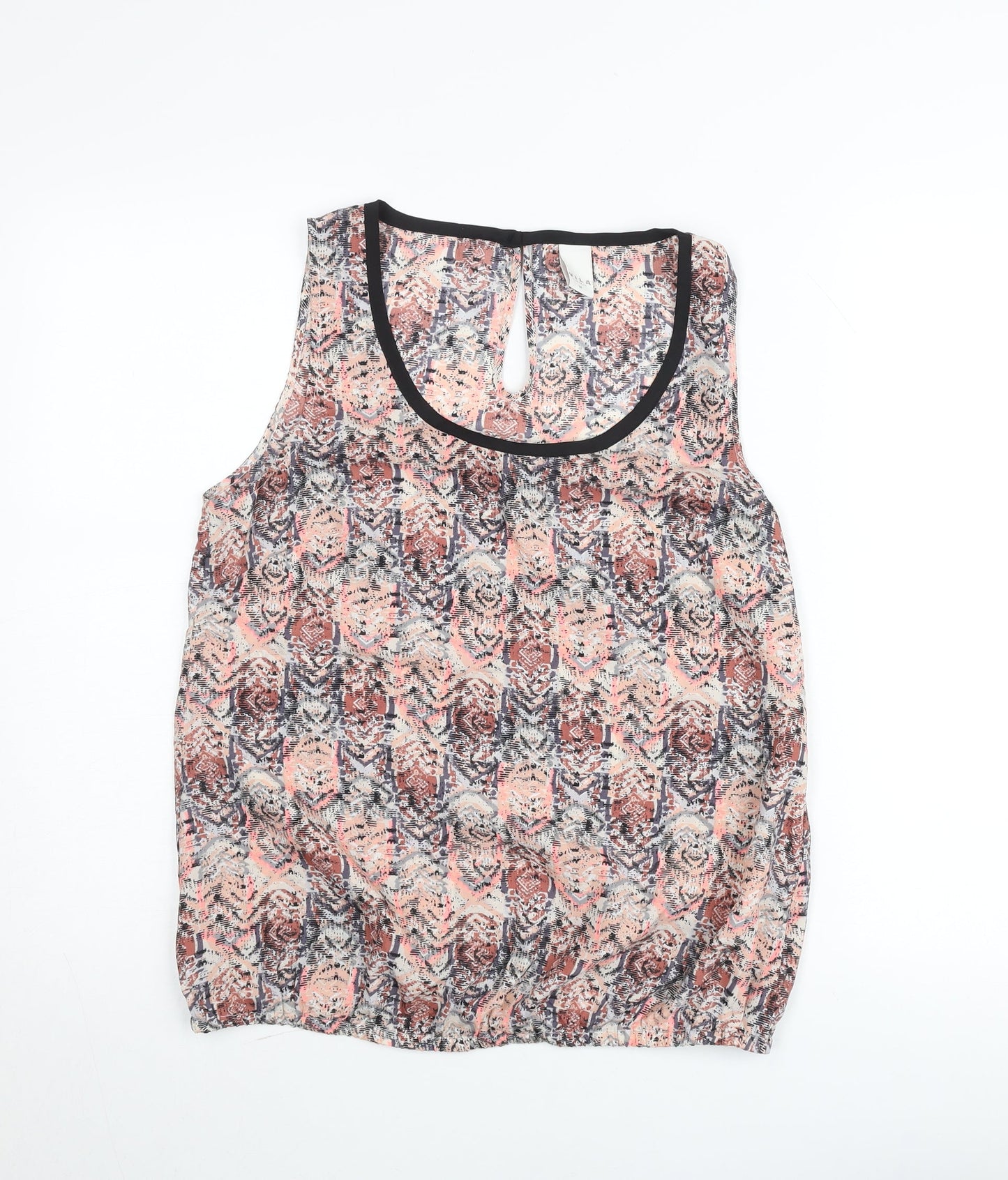 Vila Women’s Multicoloured Sleeveless Chiffon Tank Top Size M