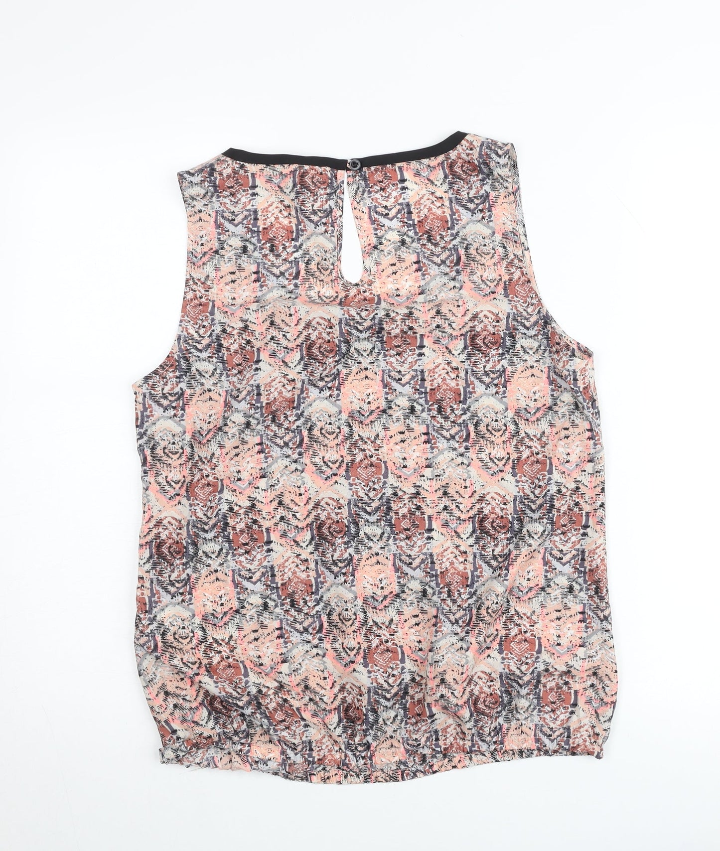 Vila Women’s Multicoloured Sleeveless Chiffon Tank Top Size M