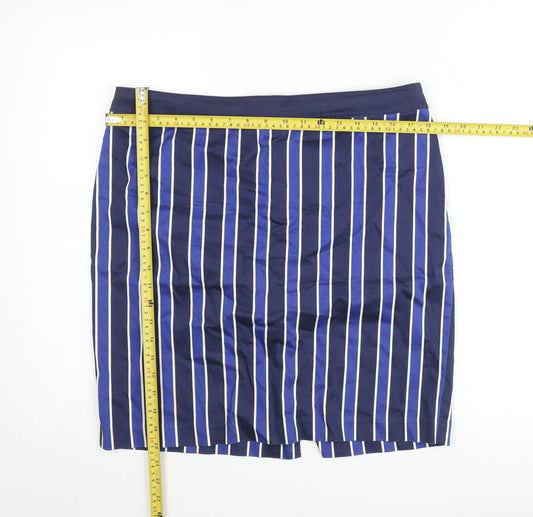Womens UK Size 12 Tommy Hilfiger Straight & Pencil Twill Skirt