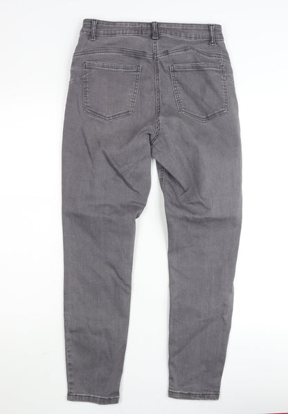 Primark Women’s Grey Skinny Slim Fit Denim Jeans Size 10