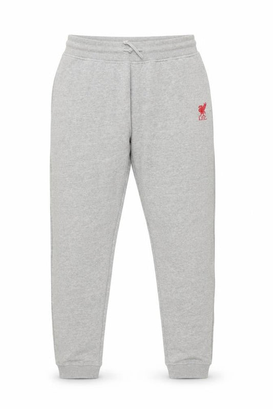 Front view of L.F.C. Teens Grey Jogger Sweatpants, size 14, Cotton Blend Activewear