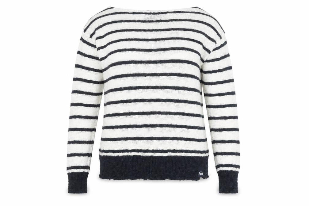 Womens UK Size S Superdry White Pullover Jumper