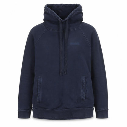 Regatta Great Outdoors Women's Navy Pullover Hoodie UK 10 Cotton Blend