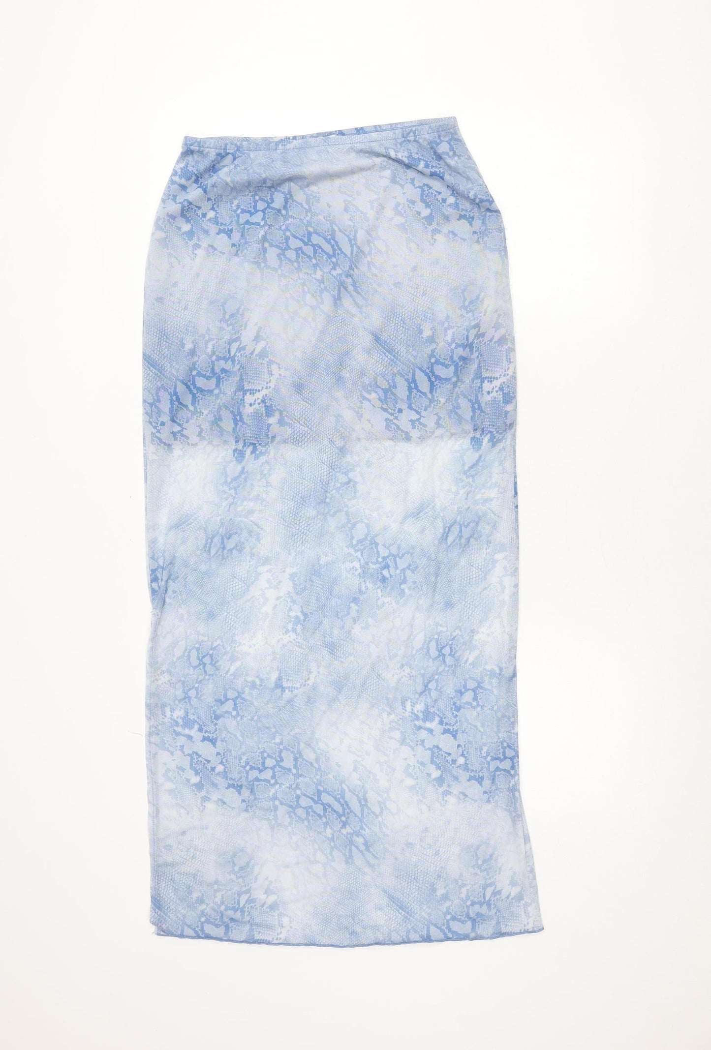 Primark Women’s Blue Animal Print Pencil Skirt Size S