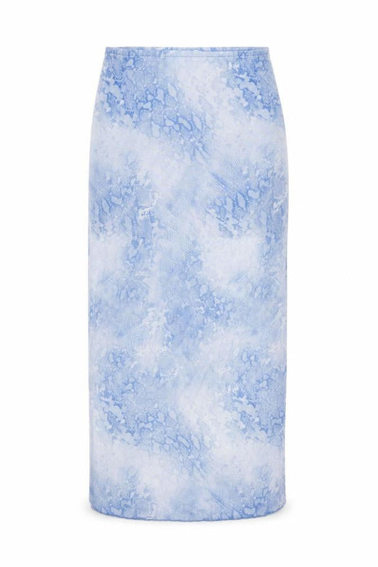 Primark Women’s Blue Animal Print Pencil Skirt Size S