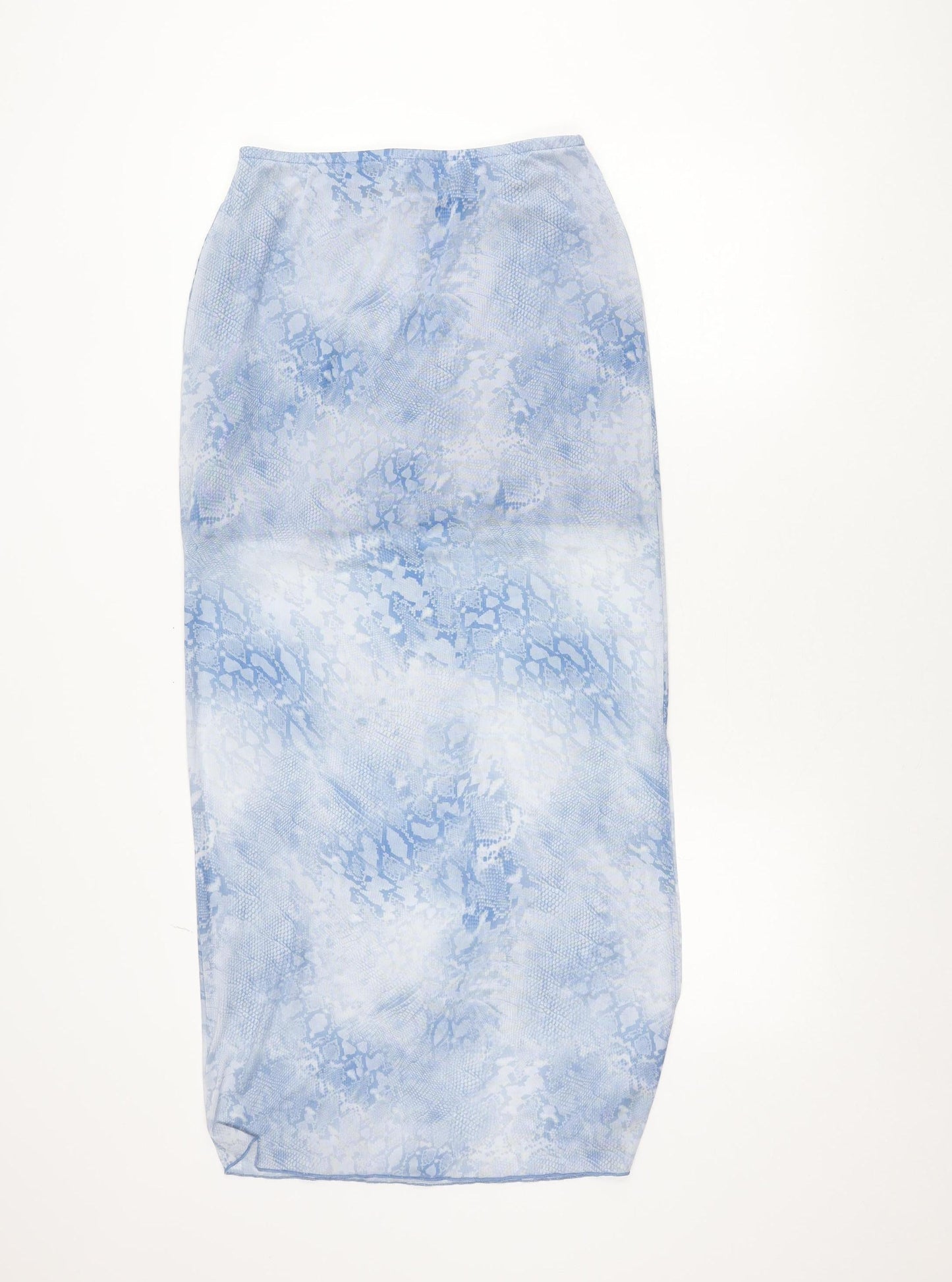 Primark Women’s Blue Animal Print Pencil Skirt Size S