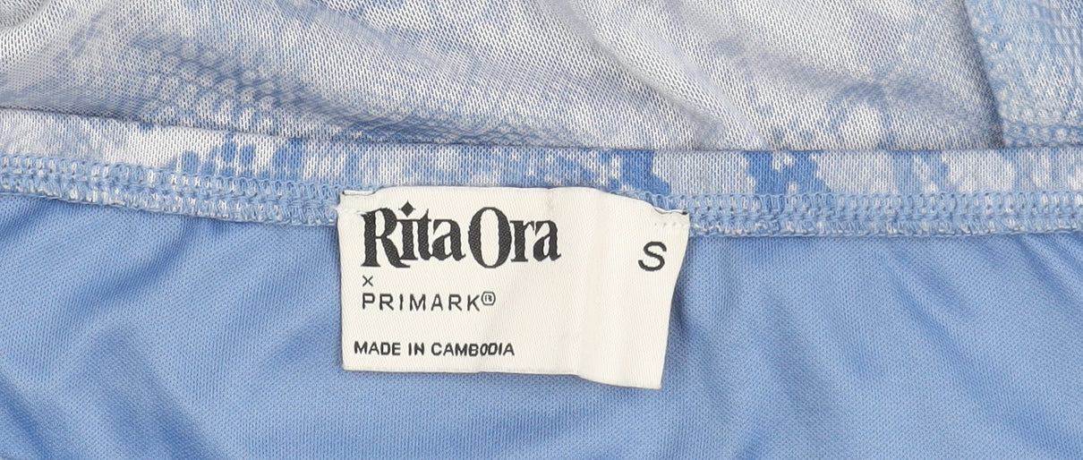Primark Women’s Blue Animal Print Pencil Skirt Size S