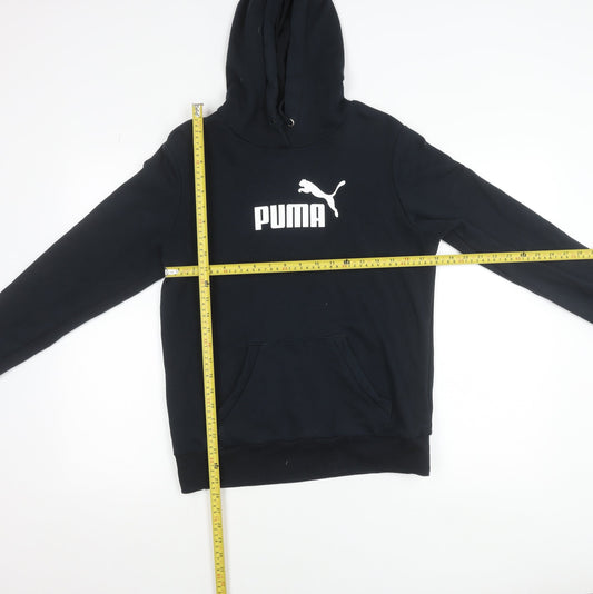 Puma Women's Black Size 14 Pullover Hoodie Sweatshirt