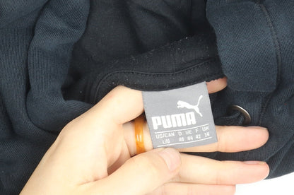 Puma Women's Black Size 14 Pullover Hoodie Sweatshirt