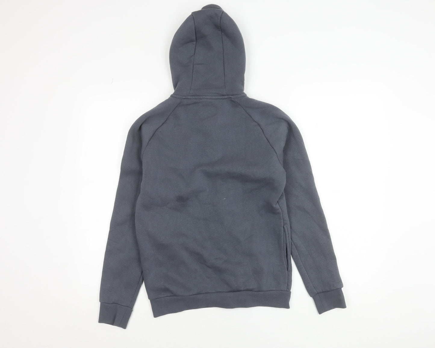 McKenzie Boys Grey Black Hooded Track Jacket 12-13 Years Full Zip Lined