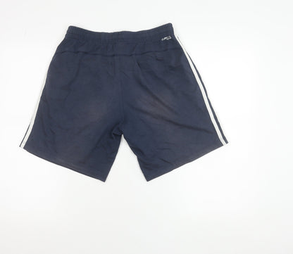 Adidas Men’s Blue Small Sweat Shorts Performance Essentials