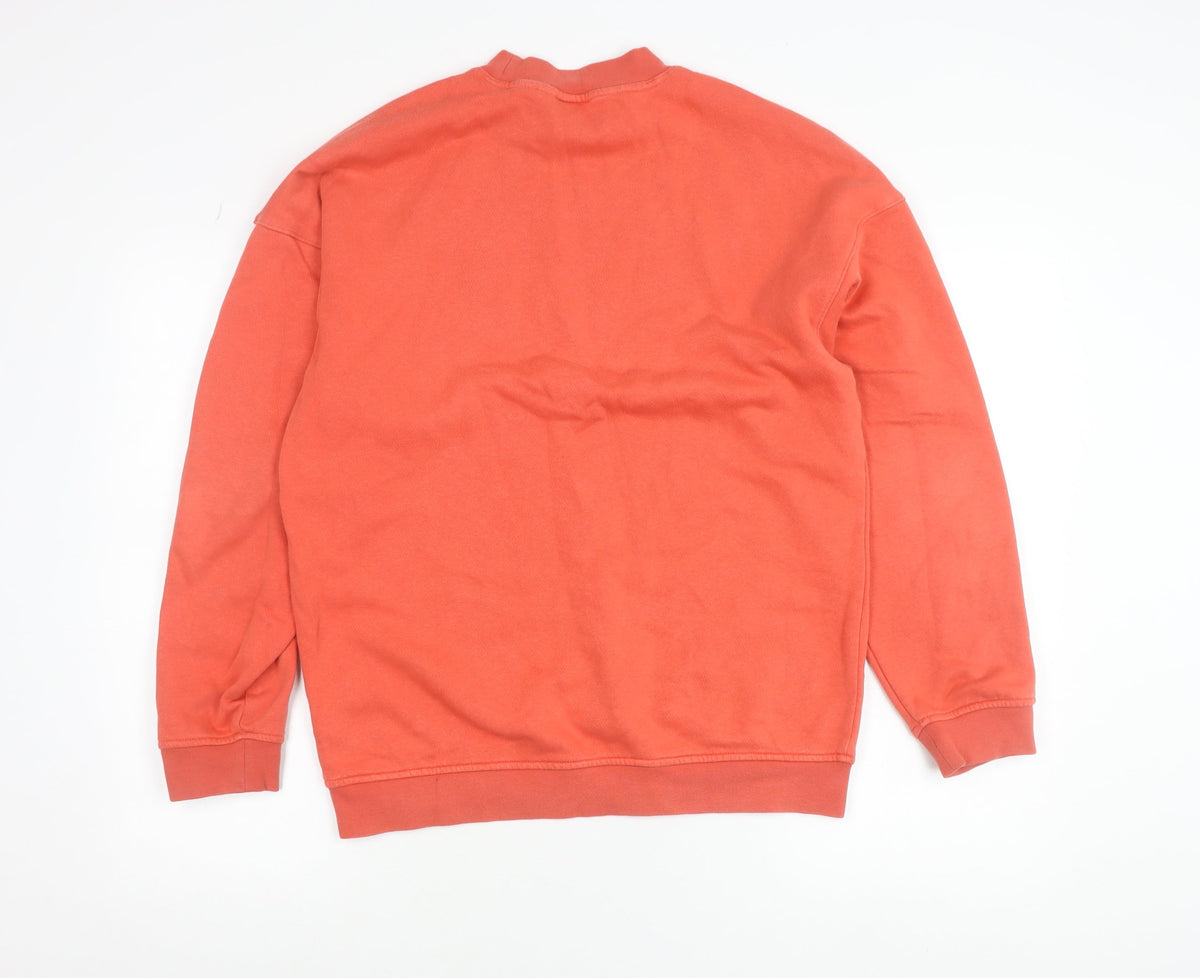 Mens UK Size XS adidas Orange Pullover Sweatshirt