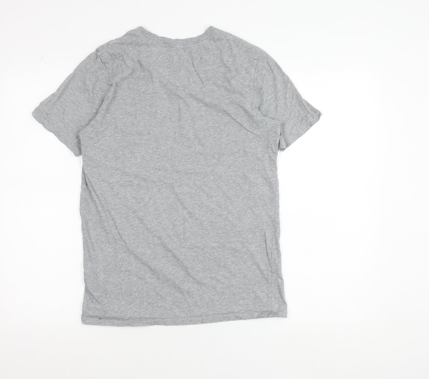 Mens UK Size S Nike Grey Gym & Training Running & Jogging Football Casual T-Shir