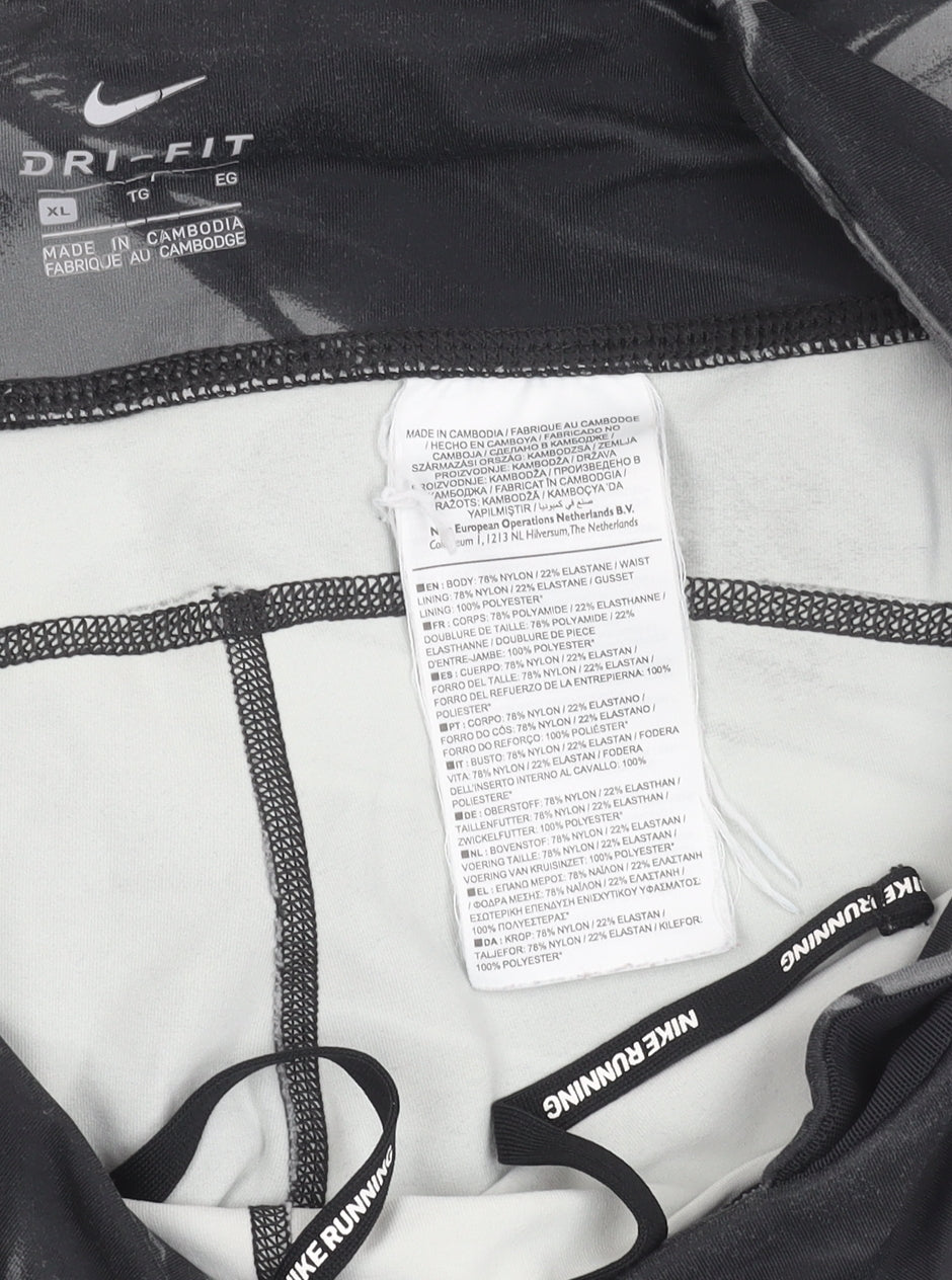 Nike Women's Black Dri-FIT XL Running Leggings