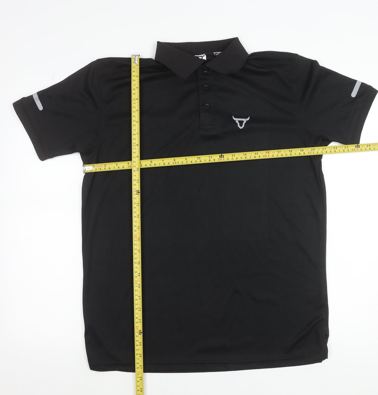 Toro Activa Men's Black Dri-Fit Polo Shirt Size L Sportswear