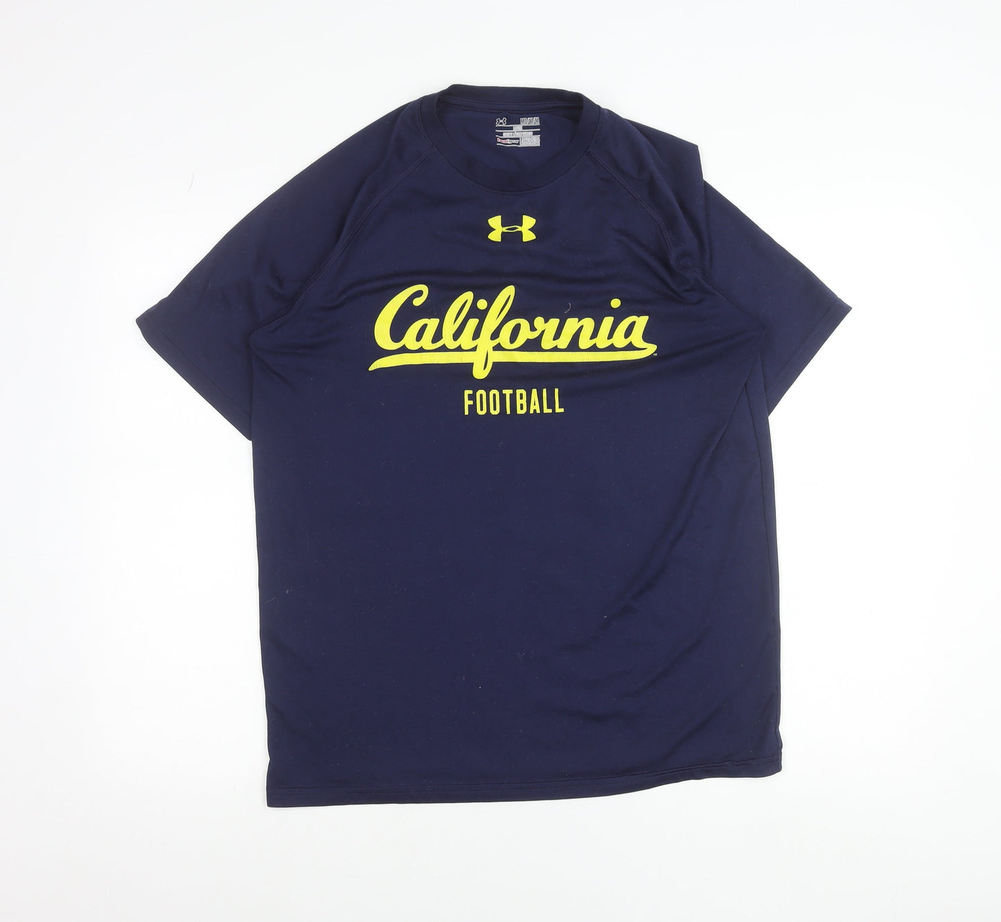 Under Armour Men’s Blue California Football HeatGear T-Shirt M