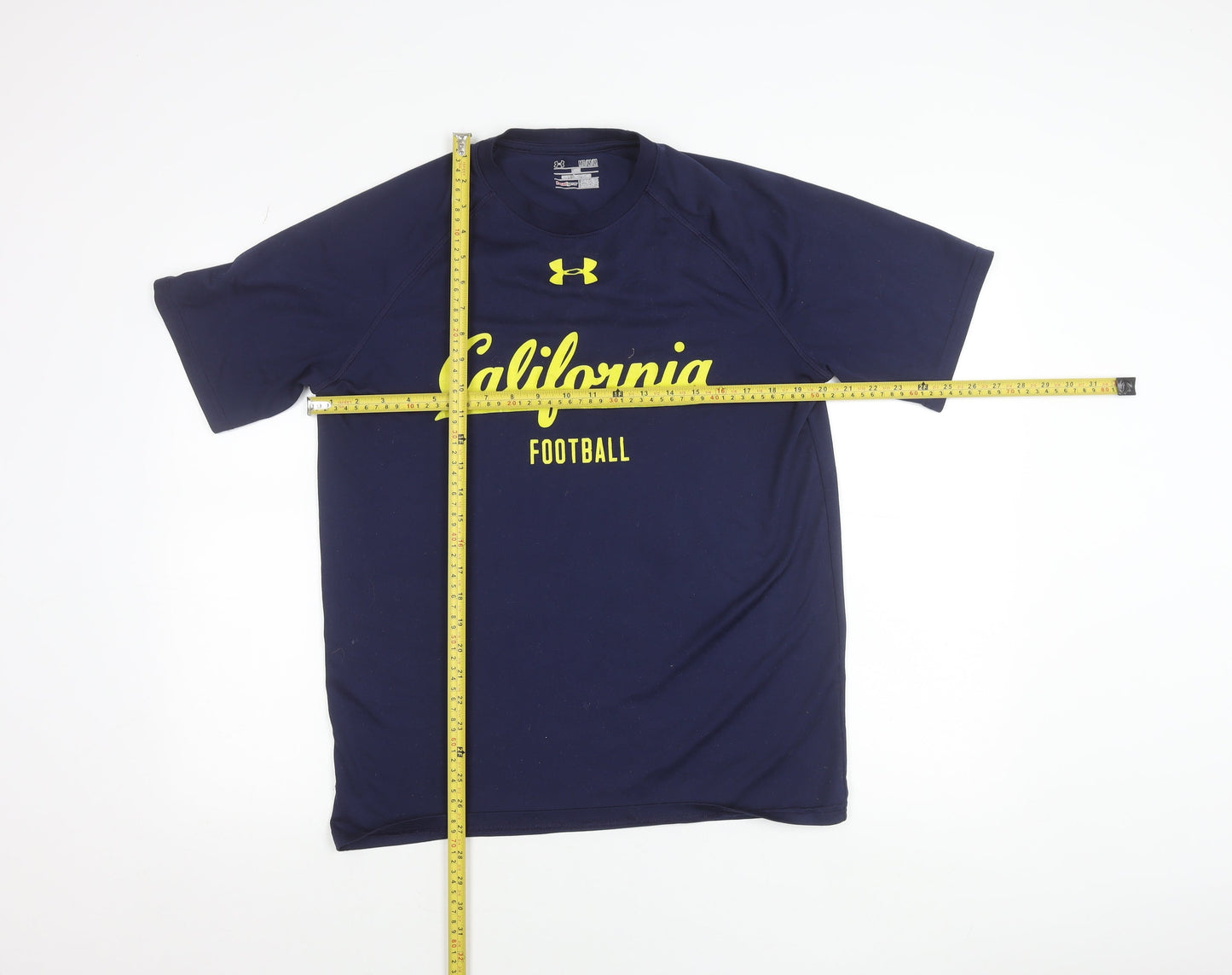 Under Armour Men’s Blue California Football HeatGear T-Shirt M