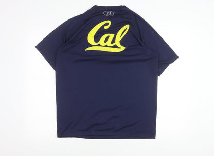 Under Armour Men’s Blue California Football HeatGear T-Shirt M