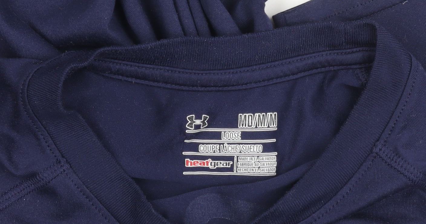 Under Armour Men’s Blue California Football HeatGear T-Shirt M