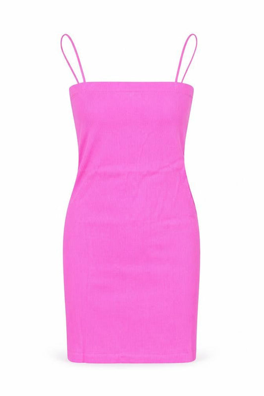 Dunnes Women’s Bright Pink XS-S Bandeau Bodycon Mini Dress