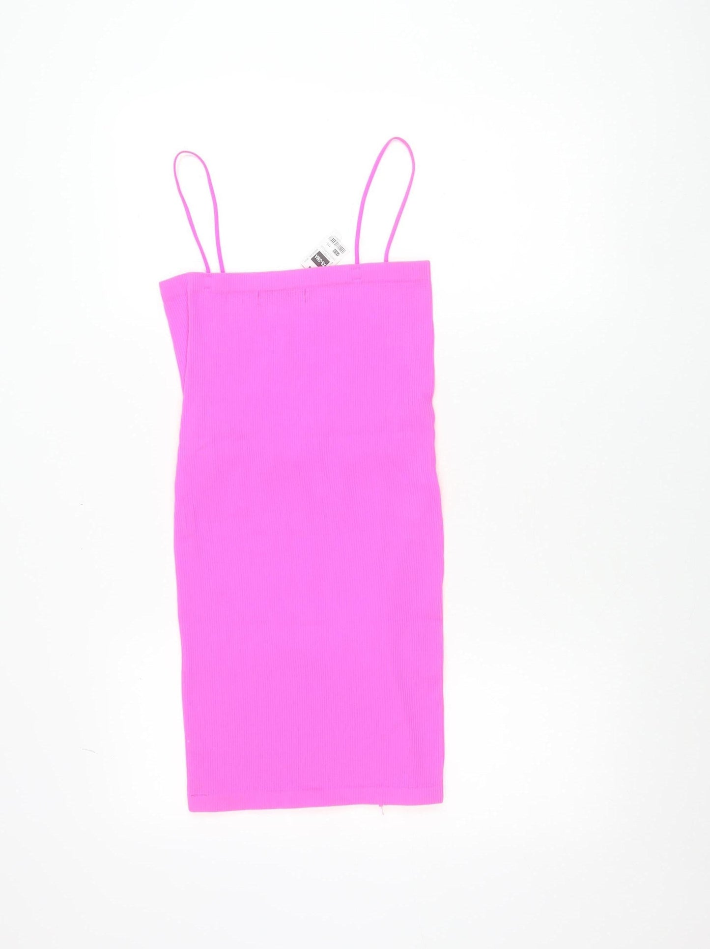 Dunnes Women’s Bright Pink XS-S Bandeau Bodycon Mini Dress