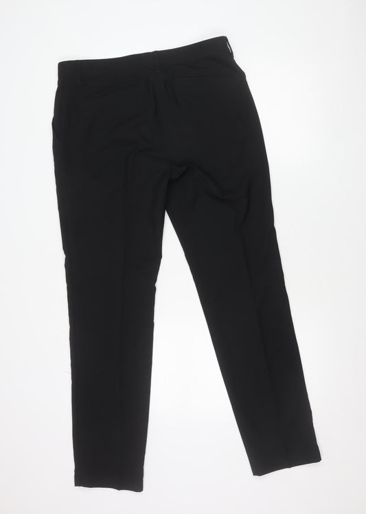 adidas Men's Black 32X32 Stretch Golf Activewear Trousers