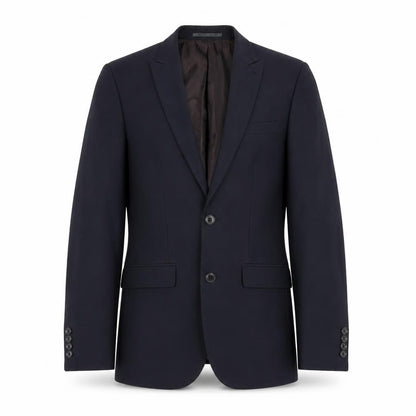 Next Men's Black 34 Regular Fit Single-Breasted Blazer