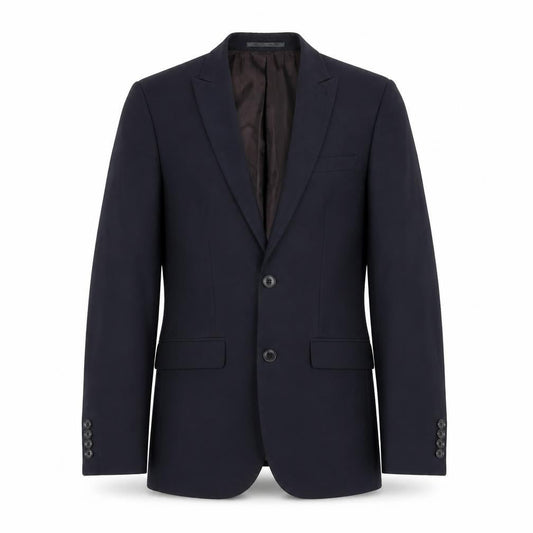 Next Men's Black 34 Regular Fit Single-Breasted Blazer