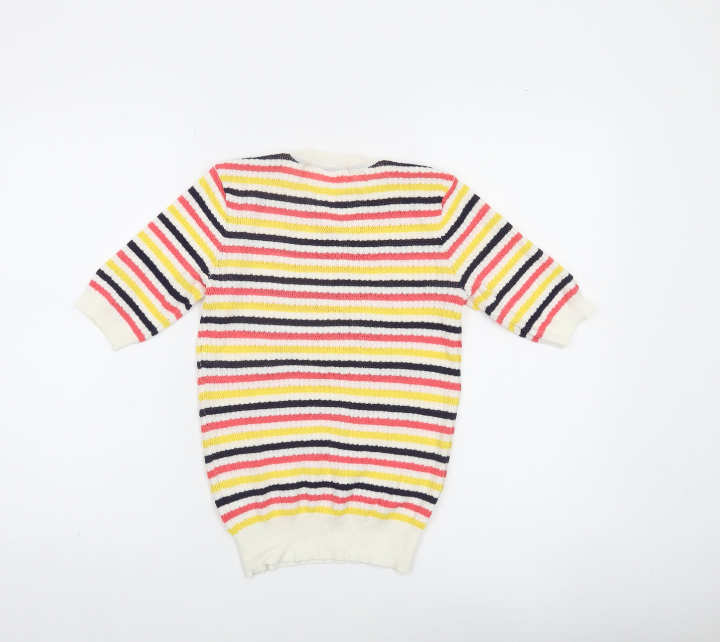 Savida Women’s Multicoloured Striped Knit Pullover Jumper XS