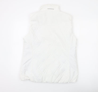 Helly Hansen Womens White XL Puffer Waistcoat Gilet Outdoor Sleeveless