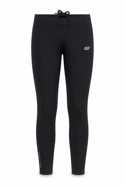 Skechers Sport Womens Black Leggings Size S Drawstring Waist