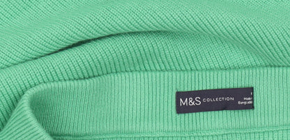 Marks and Spencer Women’s Green Rib Knit Midi Pencil Skirt Size M