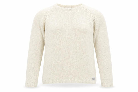 Womens UK Size S Superdry Ivory Pullover Jumper