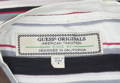 Mens UK Size S GUESS Multicoloured  T-Shirt