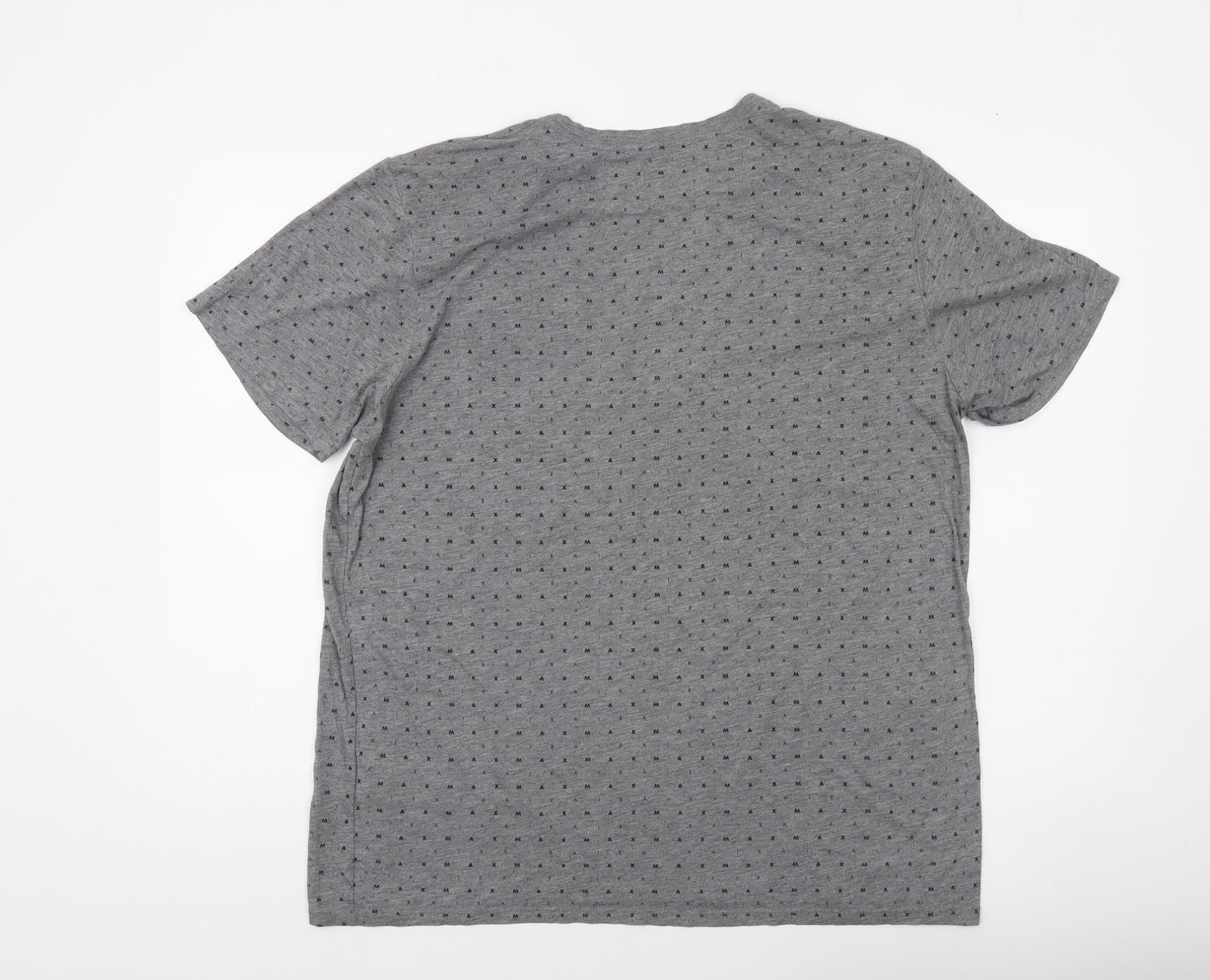 Nike Men's Grey XL Athletic Fit Pocket Crew Neck T-Shirt