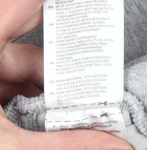 Adidas Boys Grey Manchester United Jogger Sweatpants 6-7 Years