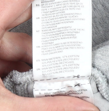 Adidas Boys Grey Manchester United Jogger Sweatpants 6-7 Years