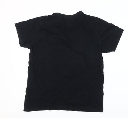 Hummel Men's Black Short Sleeve Crew Neck T-Shirt Size M