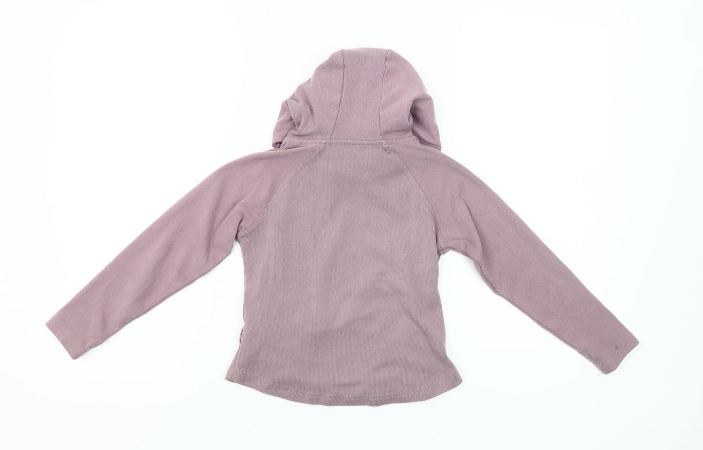 Dunnes Stores Girls Purple Pullover Hoodie 5-6 Years Regular Fit