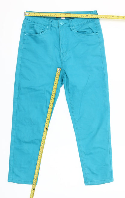 Paco Boutique Women’s Blue Stretch Straight Jeans Size 12