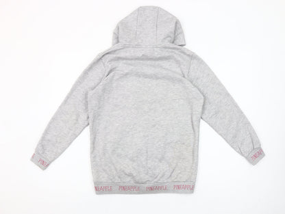 Pineapple Girls Grey Pullover Hoodie 9-10 Years Dance Logo Fleece