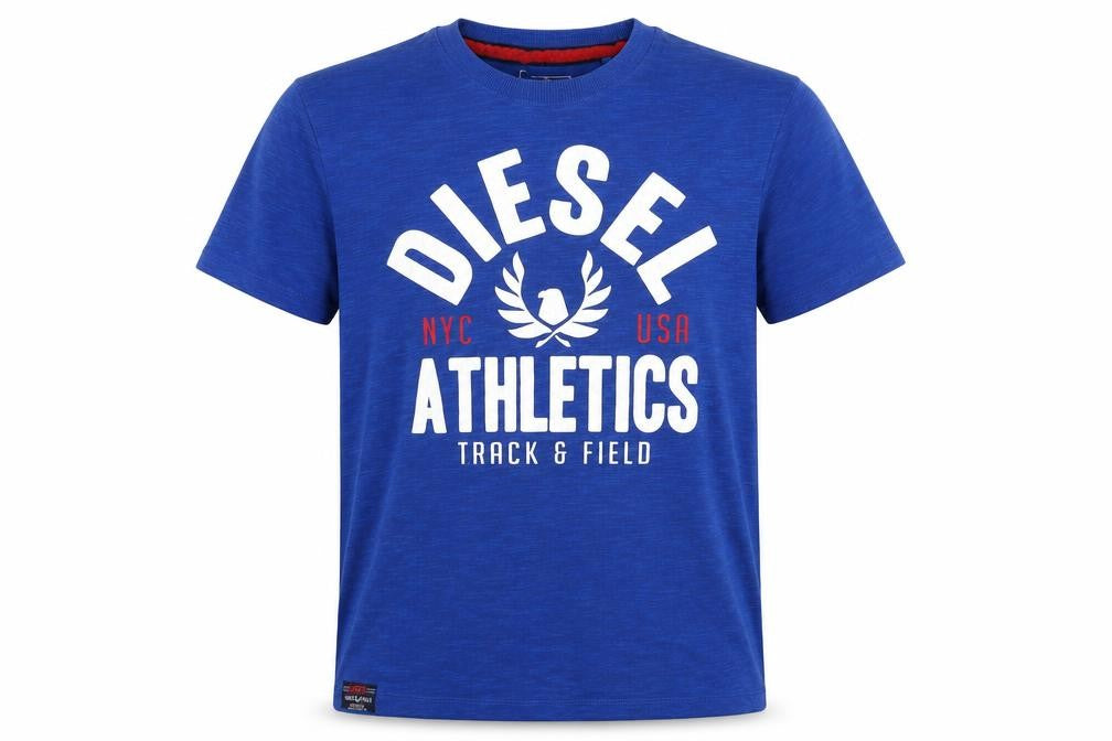 Mens UK Size M Diesel Blue  T-Shirt