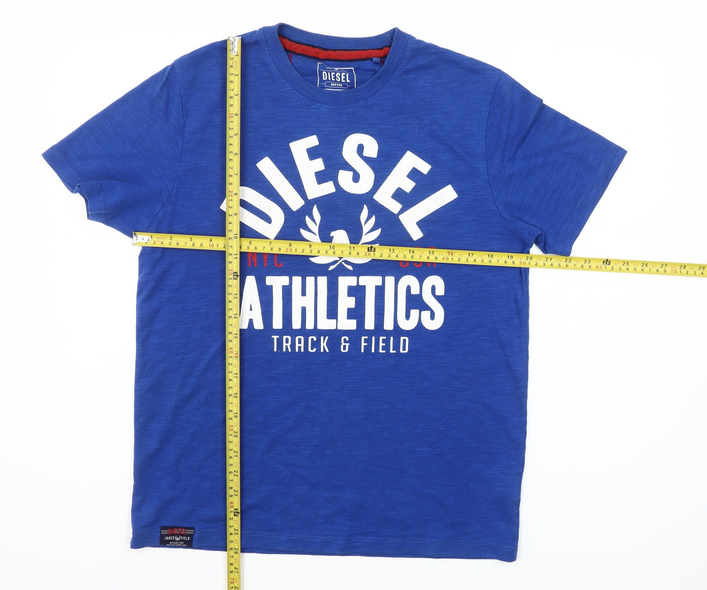 Mens UK Size M Diesel Blue  T-Shirt